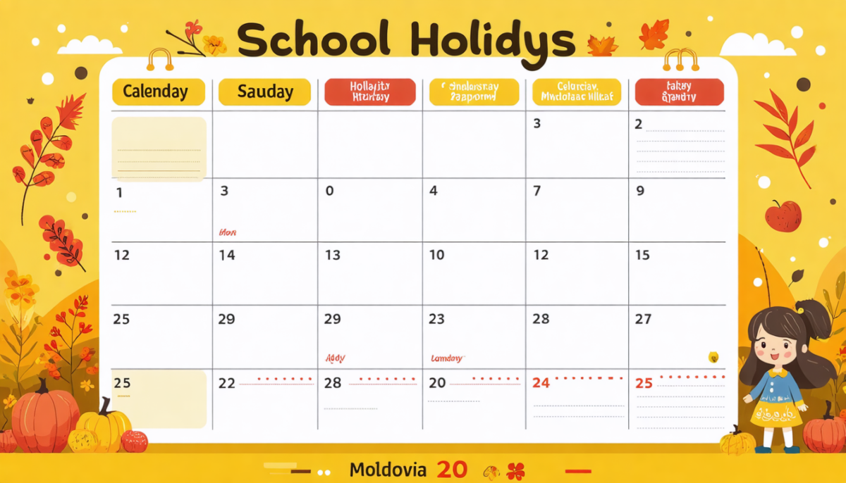 découvrez le calendrier complet des vacances scolaires en moldavie avec toutes les dates clés à connaître pour organiser au mieux votre année scolaire.