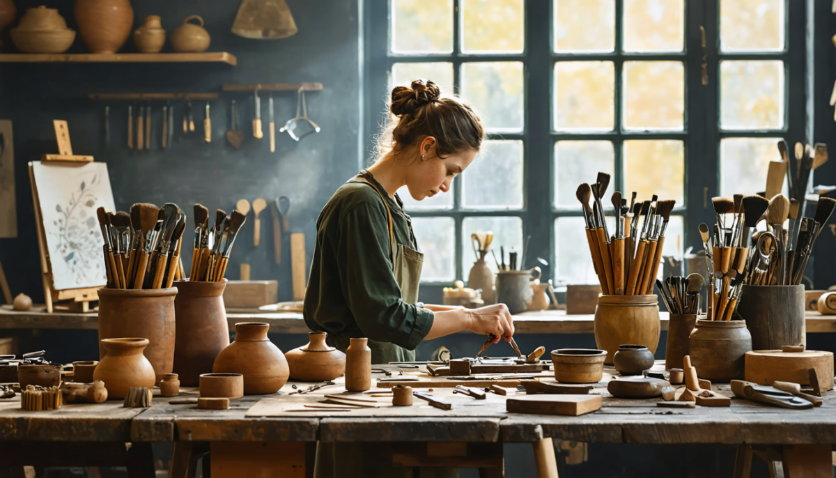découvrez l'atelier de perrine, où savoir-faire artisanal et créations inédites se rencontrent pour un voyage unique au cœur de la créativité.
