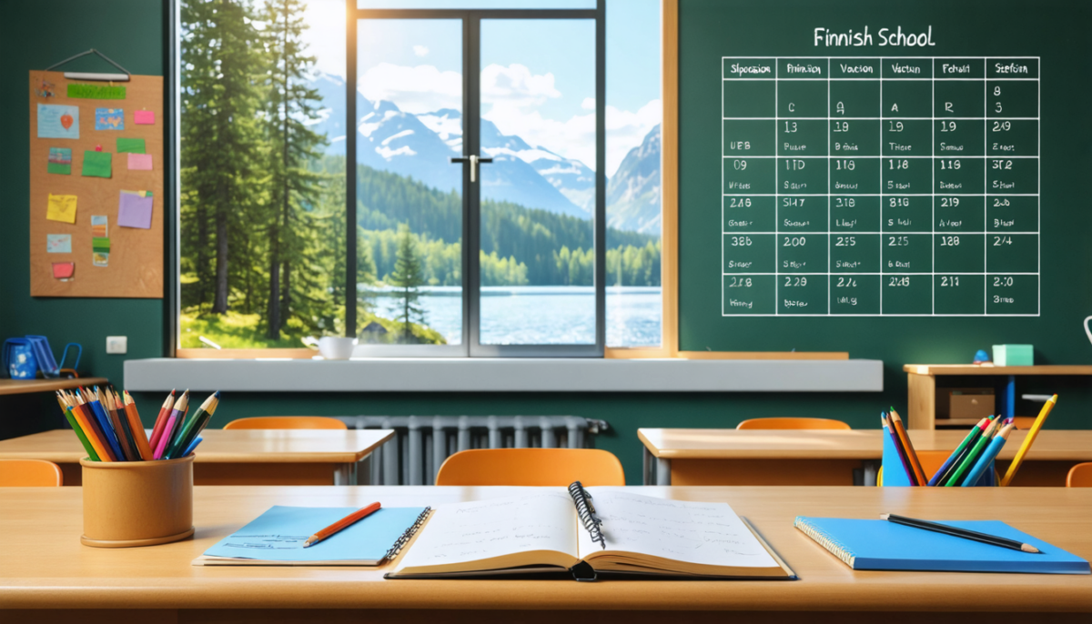 découvrez le calendrier scolaire en finlande avec les dates clés des vacances scolaires, les périodes de cours et l'organisation annuelle du système éducatif finlandais.