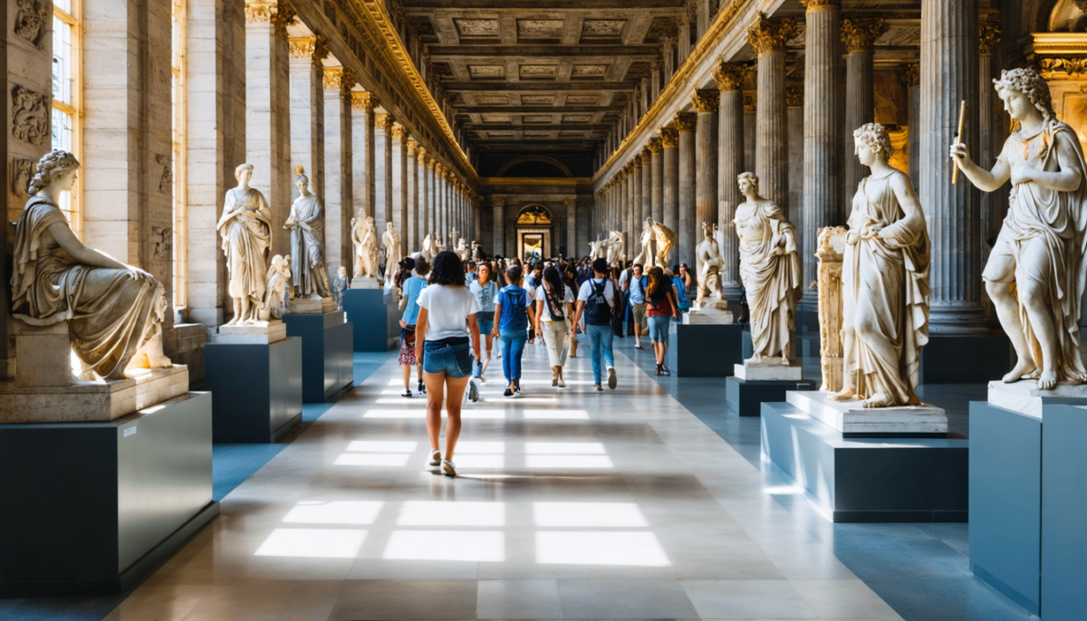 explorez les trésors du musée archéologique national de naples à travers ses œuvres majeures et suivez un itinéraire recommandé pour une visite inoubliable.